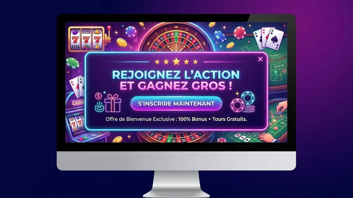 Inscription avec bonus